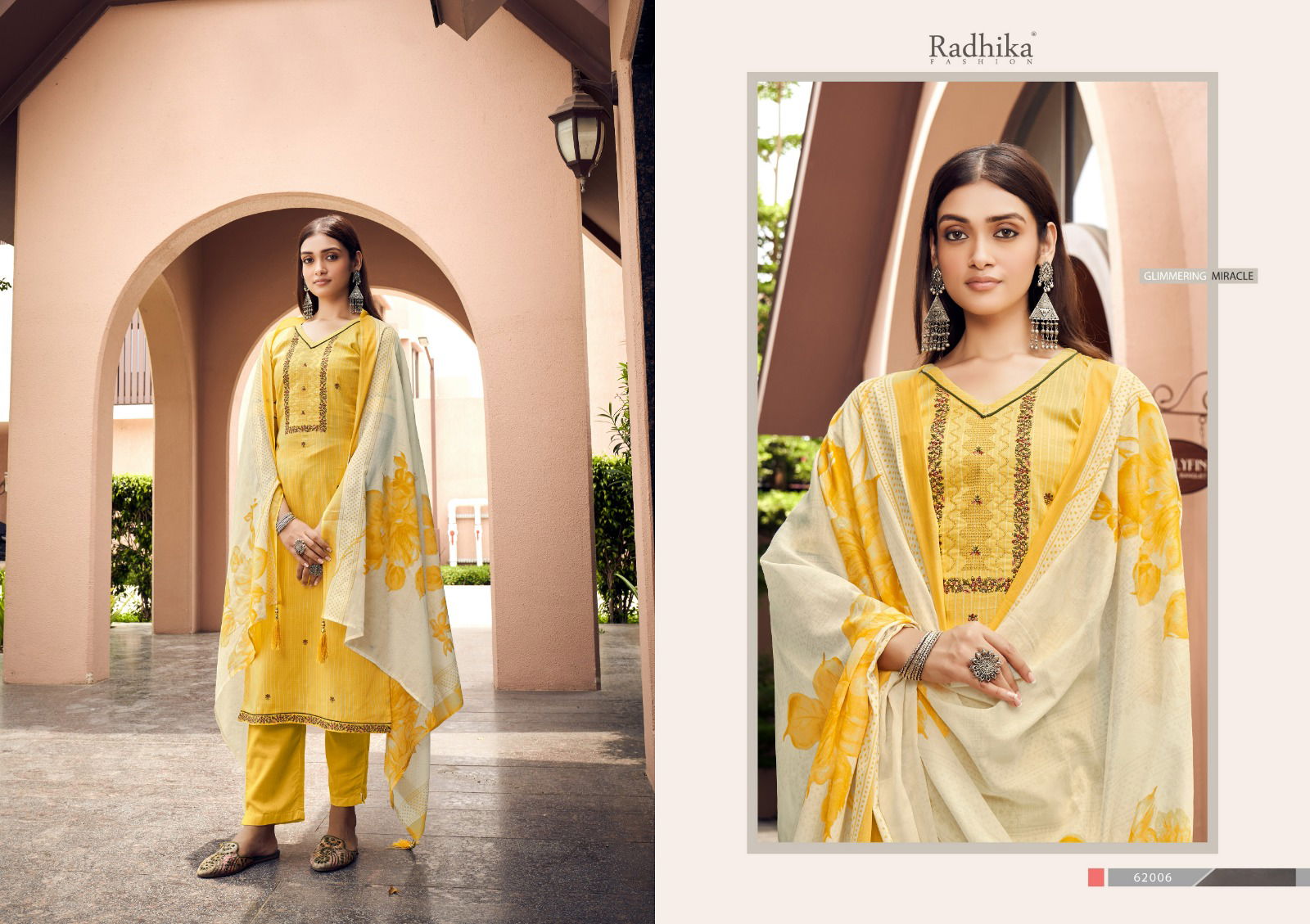 Radhika Azara Lamhay Jam Cotton Dress Material Catalog
